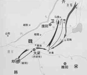 关于这张古代作战图，下列说法正确的是：